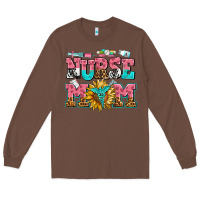 Chestnut nurse mom Long Sleeve Tee - AdoDesignShop