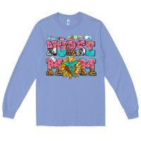 Colony Blue nurse mom Long Sleeve Tee - AdoDesignShop