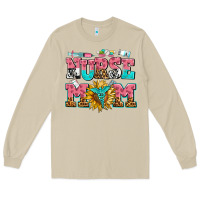 Mushroom nurse mom Long Sleeve Tee - AdoDesignShop