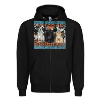 Black black angus Simmental charolais Zipper Hoodie - JahusDesignShop