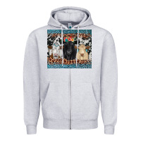 Heather Grey black angus Simmental charolais Zipper Hoodie - JahusDesignShop