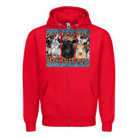 Red black angus Simmental charolais Zipper Hoodie - JahusDesignShop