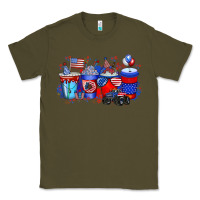 Army Green american drink Classic Tee - RacoonDesign
