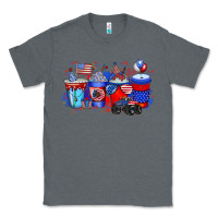 Charcoal Heather american drink Classic Tee - RacoonDesign