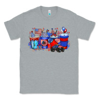 Heather Grey american drink Classic Tee - RacoonDesign
