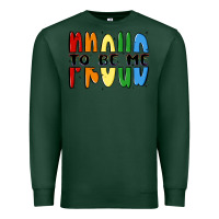 Sports Green proud to be me Premium Sweatshirt - MaliasSmallBusiness