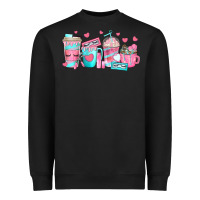 Black lash hustler coffee cups Heavyweight Sweatshirt - texasbilliewilder