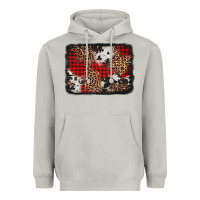 Moon Dust distressed cowhide leopard christmas background Heavyweight Hoodie - Jasminsmagicworld