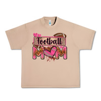 Burro football mom with leopard Urban Heavy Tee - Zillion Design Studio