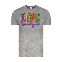 Cloud Rock love with crawfish mardi gras Vintage Tee - RanaPortraitStore