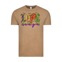 Vintage Coffee love with crawfish mardi gras Vintage Tee - RanaPortraitStore