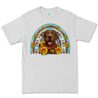 Dove Grey chocolate labrador rainbow Premium Tee - Artiststas