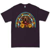 Plum chocolate labrador rainbow Premium Tee - Artiststas
