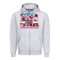 Heather Grey costom name valentines day cna certified nursing Zipper Hoodie - AdoDesignShop