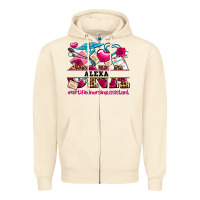 Sandshell costom name valentines day cna certified nursing Zipper Hoodie - AdoDesignShop