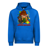 Cobalt dog mom  life gnome Urban Hoodie - BarkalooDesign