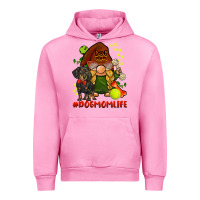 Fuchsia Pink dog mom  life gnome Urban Hoodie - BarkalooDesign