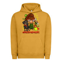 Pigment Peanut Butter dog mom  life gnome Urban Hoodie - BarkalooDesign