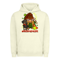 Pigment Pistachio dog mom  life gnome Urban Hoodie - BarkalooDesign