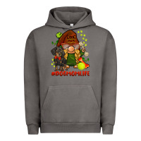 Pigment Tornado dog mom  life gnome Urban Hoodie - BarkalooDesign
