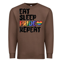 Chestnut eat sleep pride repeat Premium Sweatshirt - MaliasSmallBusiness