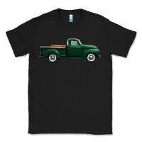 Black western green truck right side view 1 Classic Tee - FaDigitalArtStudio