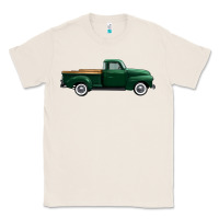 Natural western green truck right side view 1 Classic Tee - FaDigitalArtStudio