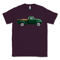 Plum western green truck right side view 1 Classic Tee - FaDigitalArtStudio