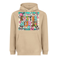 Mushroom easter nurse Heavyweight Hoodie - NancyCooperArtShop