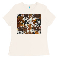 Bone cowhide Ladies Tee - AdoDesignShop