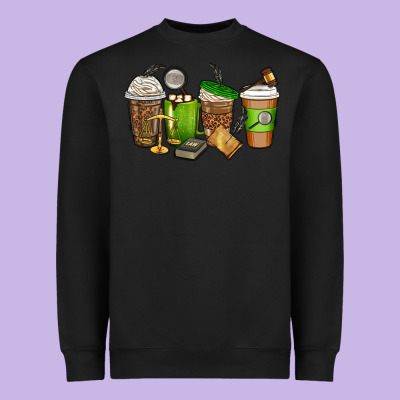 Lawyer Coffee Cups Heavyweight Sweatshirt Designed By Texasbilliewilder