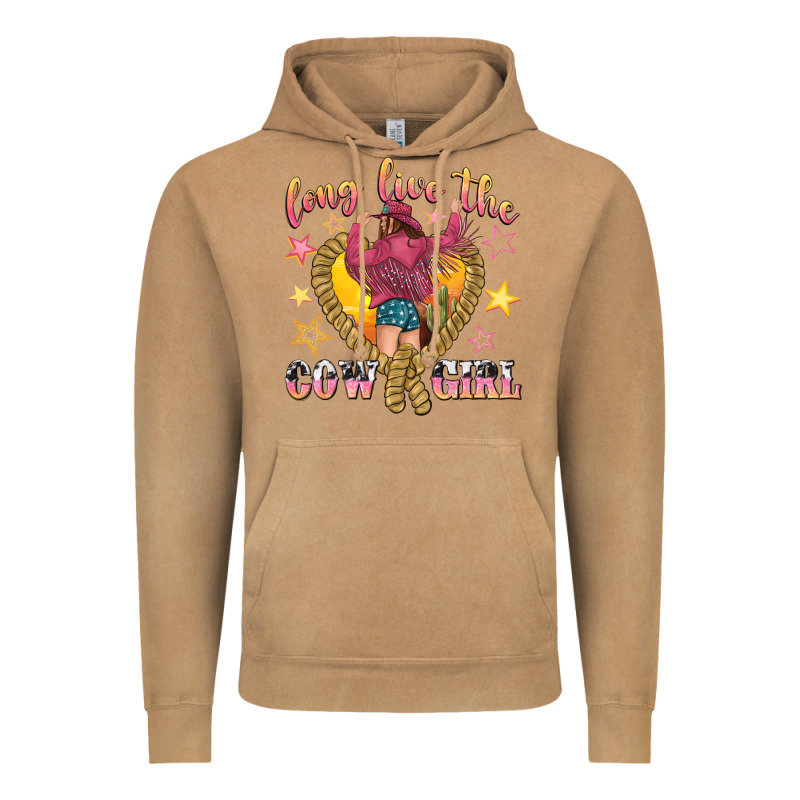 Long Live The Cowgirl Vintage Hoodie by texasbilliewilder | Teevron