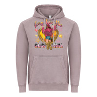 Vintage Zinc long live the cowgirl Vintage Hoodie - texasbilliewilder