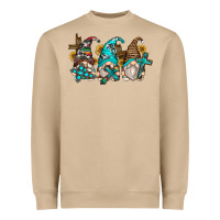Mushroom western cross gnomes Heavyweight Sweatshirt - Zillion Design Studio