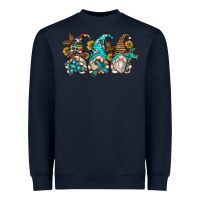 Navy western cross gnomes Heavyweight Sweatshirt - Zillion Design Studio