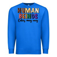 True Royal human beings colors may vary Premium Sweatshirt - MaliasSmallBusiness