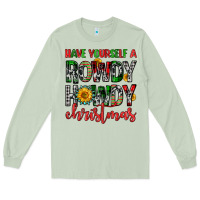 Matcha have yourself a rowdy howdy christmas Long Sleeve Tee - FaDigitalArtStudio