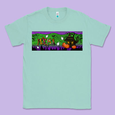 Halloween Mama 11 Oz Mug Classic Tee Designed By Bundleandbundleshop