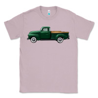 Lilac western green truck right side view Classic Tee - FaDigitalArtStudio