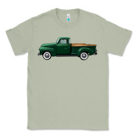 Matcha western green truck right side view Classic Tee - FaDigitalArtStudio