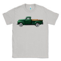 Moon Dust western green truck right side view Classic Tee - FaDigitalArtStudio