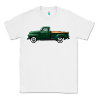 White western green truck right side view Classic Tee - FaDigitalArtStudio
