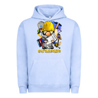 Pigment Grape Ice Architect life gnome Urban Hoodie - BarkalooDesign