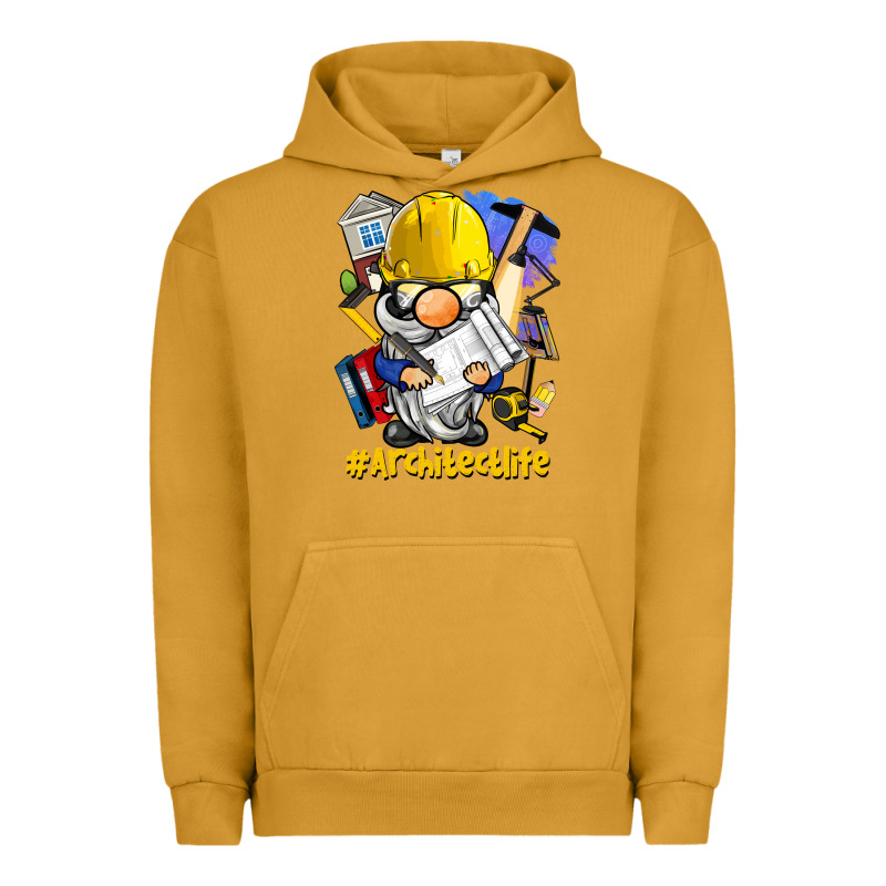 Architect Life Gnome Urban Hoodie by BarkalooDesign | Teevron