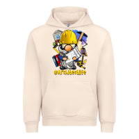 Sandshell Architect life gnome Urban Hoodie - BarkalooDesign