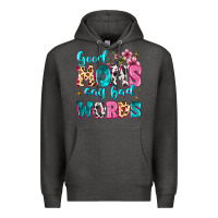 Charcoal Heather good moms say bad words Premium Hoodie - MaliasSmallBusiness