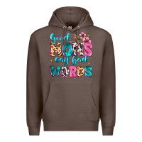 Coffee good moms say bad words Premium Hoodie - MaliasSmallBusiness
