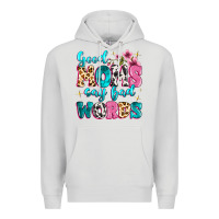 Dove Grey good moms say bad words Premium Hoodie - MaliasSmallBusiness