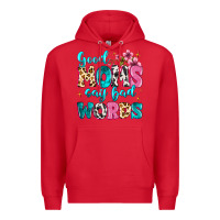 Red good moms say bad words Premium Hoodie - MaliasSmallBusiness