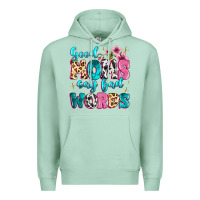 Seafoam good moms say bad words Premium Hoodie - MaliasSmallBusiness